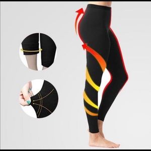 Sleep slimmers, black, size 3XL